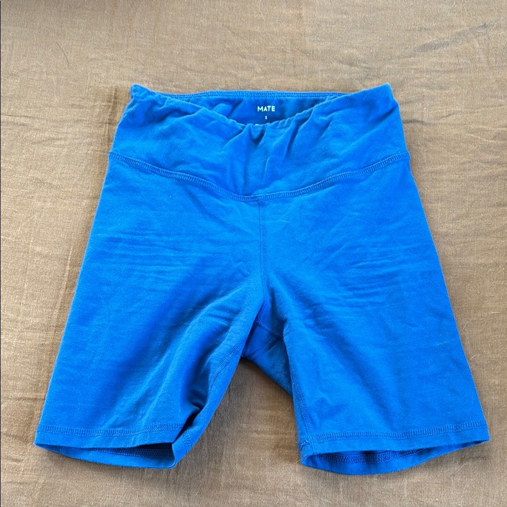 MATE the Label Blue Athletic Shorts